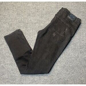 Foreign Local 1.5 Men's Size 40 Black Distressed Stretch Jeans Skinny Leg